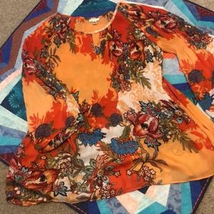 Spense. Multicolor Boho Top